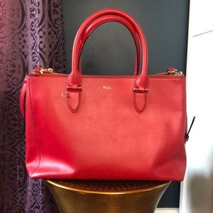 Ralph Lauren genuine leather bag